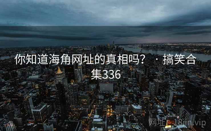 你知道海角网址的真相吗？ · 搞笑合集336
